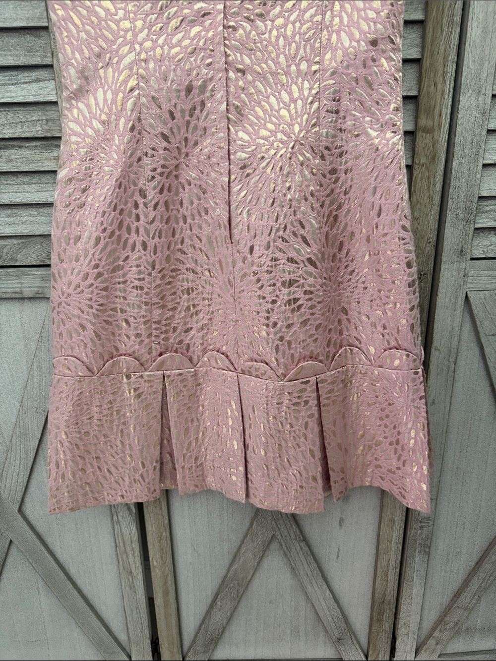 Lilly Pulitzer Abree Dress Prosecco Pink Lagoon Jacquard - Picture 8 of 10